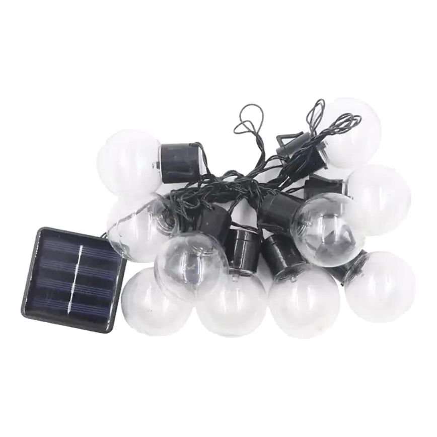 LED - Corrente solar 10xLED/0,12W/1,2V 1xAA IP44 6000K