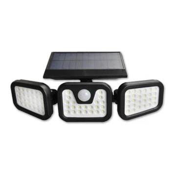 LED Flexível solar holofote com sensor LED/15W/3,7V IP54 4500K