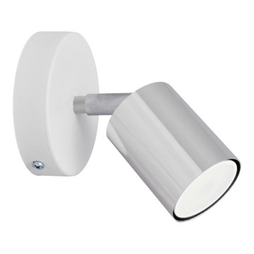 LED Foco de parede LED TUNE 1xGU10/4,8W/230V cromado mate/branco