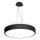 LED2 - Candeeiro suspenso LED ROTO LED/48W/230V 2700K/3300K/4000K IP40 preto diâmetro 40 cm