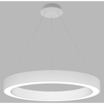 LED2 - Candelabro suspenso LED com regulação SATURN LED/60W/230V 3000K/4000K branco