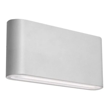 LED2 - Iluminação de parede exterior LED FLAT 2xLED/5W/230V IP65