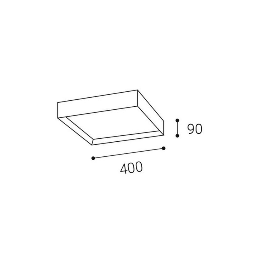 LED2 - Iluminação de teto LED MILO LED/30W/230V branca 3000/4000K