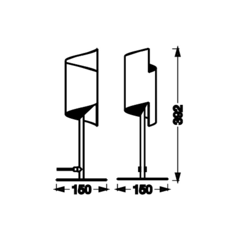 Ledvance - Candeeiro de mesa LED com regulação SMART+ DECOR TWIST LED/12W/230V 3000-6500K Wi-Fi preto