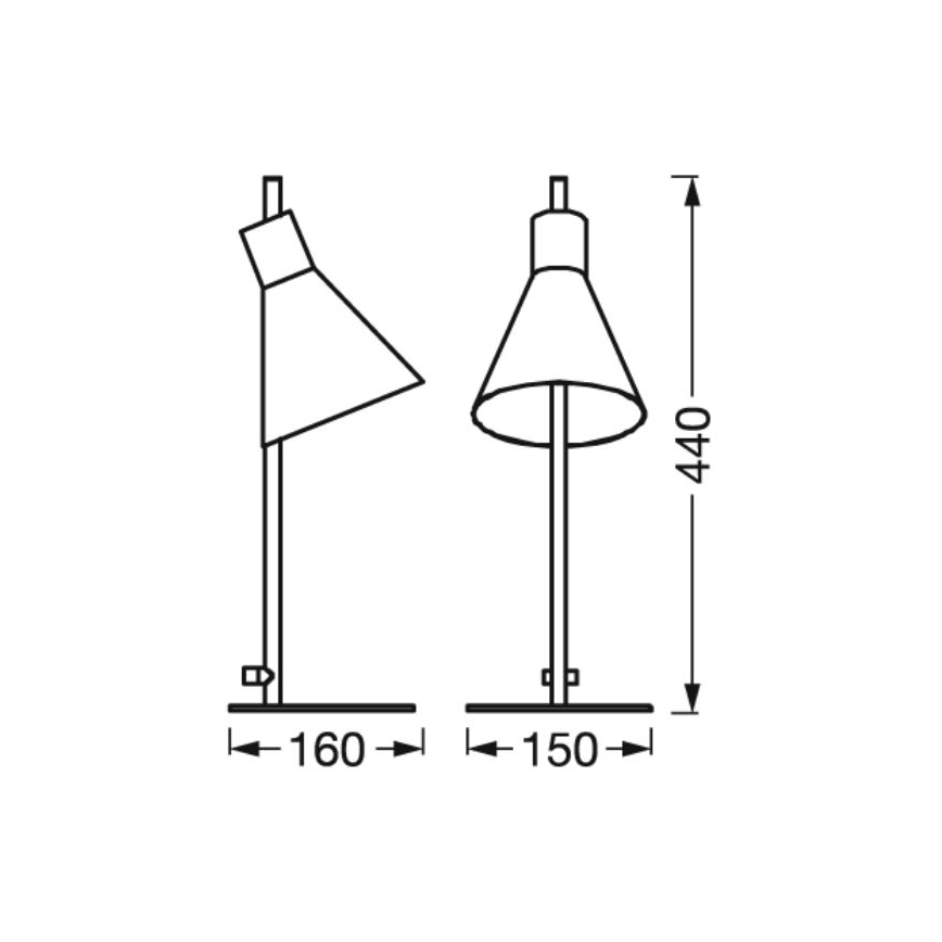 Ledvance - Candeeiro de mesa LED DECOR TOKIO LED/5W/230V