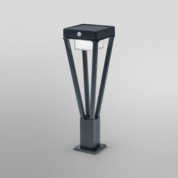 Ledvance - Candeeiro solar exterior LED com sensor BOUQUET LED/6W/3,7V IP44