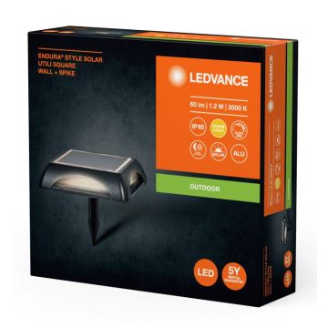 Ledvance - LED Regulação solar candeeiro ENDURA STYLE SOLAR LED/1,2W/3,7V IP65