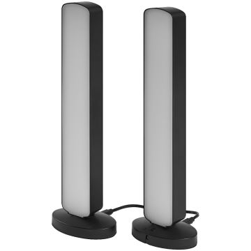 Ledvance - CONJUNTO 2x Candeeiros de mesa LED RGBW com regulação MOOD LIGHT LED/4W/230V Wi-Fi + comando