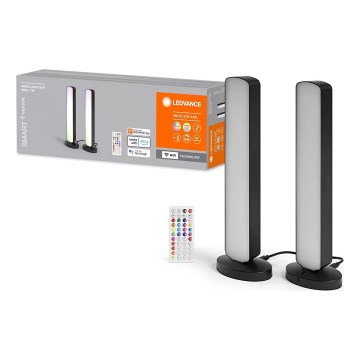 Ledvance - CONJUNTO 2x Candeeiros de mesa LED RGBW com regulação MOOD LIGHT LED/4W/230V Wi-Fi + comando