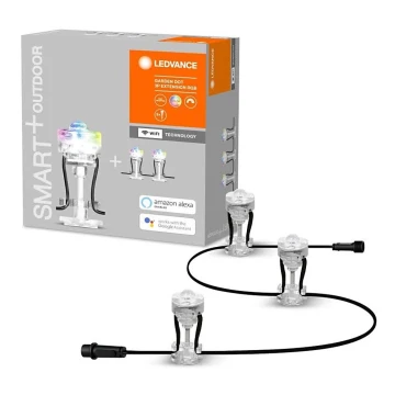 Ledvance - Conjunto de extensão para exterior LED RGB SMART+ DOT 3xLED/0,7W/230V IP65 Wi-Fi