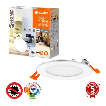 Ledvance - Foco de encastrar LED com regulação SUN@HOME LED/8W/230V 2200-5000K CRI 95 Wi-Fi