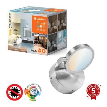 Ledvance - Foco LED regulável para casa de banho SUN@HOME LED/7,5W/230V 2200-5000K CRI 95 Wi-Fi IP44