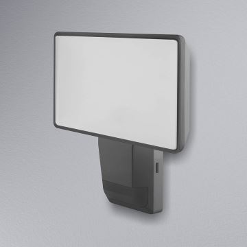 Ledvance - Holofote de parede exterior LED com sensor  FLOOD LED/27W/230V IP55