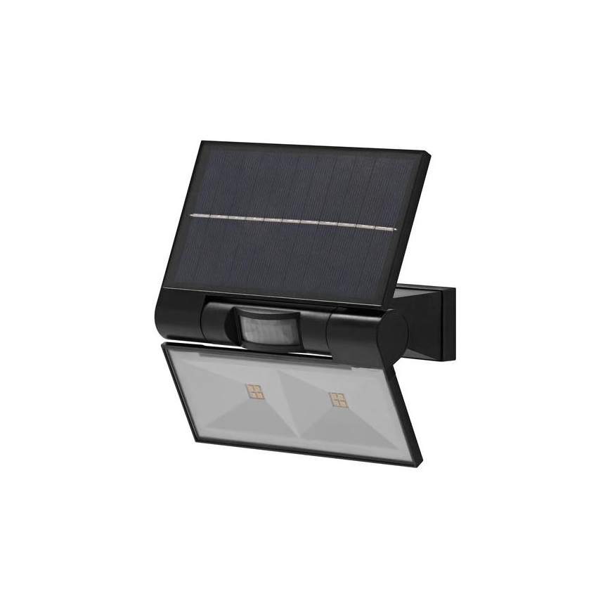 Ledvance - Holofote de parede exterior solar LED com sensor FLOOD LED/2,9W/3,7V IP44