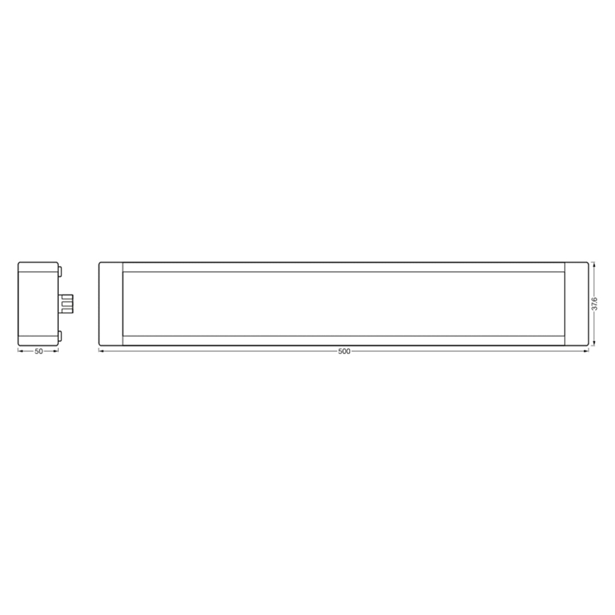 Ledvance - Iluminação de armário de cozinha LED com regulação SMART+ UNDERCABINET LED/8W/24/230V 2700-6500K Wi-Fi