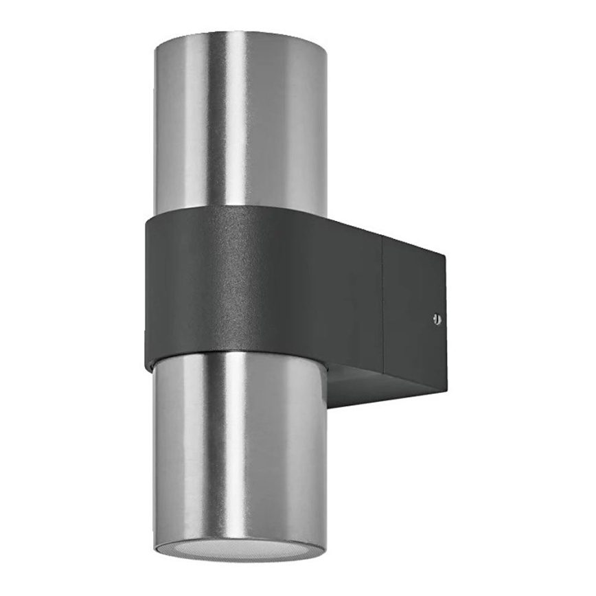 Ledvance - Iluminação de parede exterior ENDURA ROTARY 2xGU10/5W/230V IP44