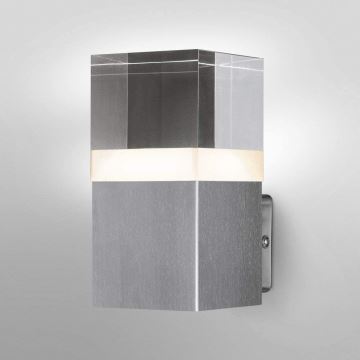 Ledvance - Iluminação de parede exterior LED CRYSTAL 1xLED/4,5W/230V IP44
