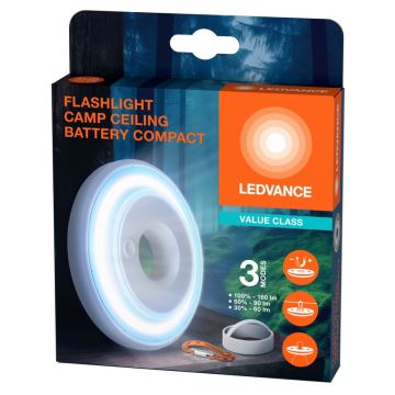 Ledvance - Iluminação LED com regulação FLASHLIGHT CAMP LED/2,2W/3xAAA