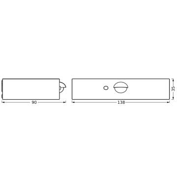 Ledvance - Iluminação solar de parede LED com sensor ENDURA SOLAR LED/3W/4,2V IP65