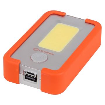 Ledvance - Lanterna recarregável LED com power bank FLASHLIGHT LED/4W/5V 3000mAh IPX2