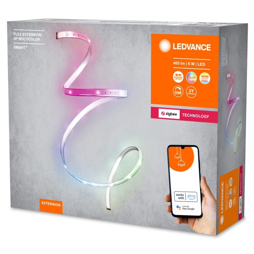 Ledvance - LED RGB+TW Extensão regulação tira SMART+ FLEX 1,2m LED/6W/12V