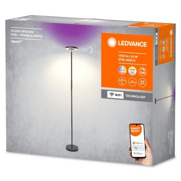 Ledvance - LED RGBW Candeeiro de chão com regulação SMART+ FLOOR LED/13,5W/230V 2700-5000K Wi-Fi