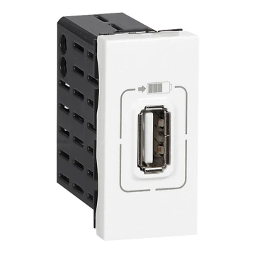Legrand 77591 - Carregador MOSAIC USB 1M 5V/230V branco