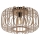 Leuchten Direkt 11413-79 - Candelabro integrado RACOON 1xE27/40W/230V diâmetro 50 cm bambu