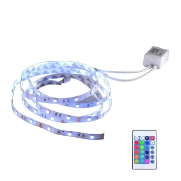 Leuchten Direkt 81209-70 - Tira LED RGB com regulação TEANIA 3m 16,2W/12/230V + controlo remoto