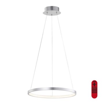 Leuchten Direkt L16270-21 - Candelabro suspenso LED RGB com regulação CIRCLE LED/25W/230V + controlo remoto