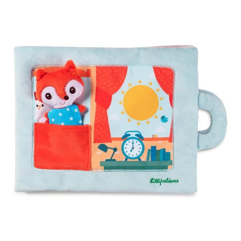 Lilliputiens - Livro de tecido Bom dia, raposa Alice