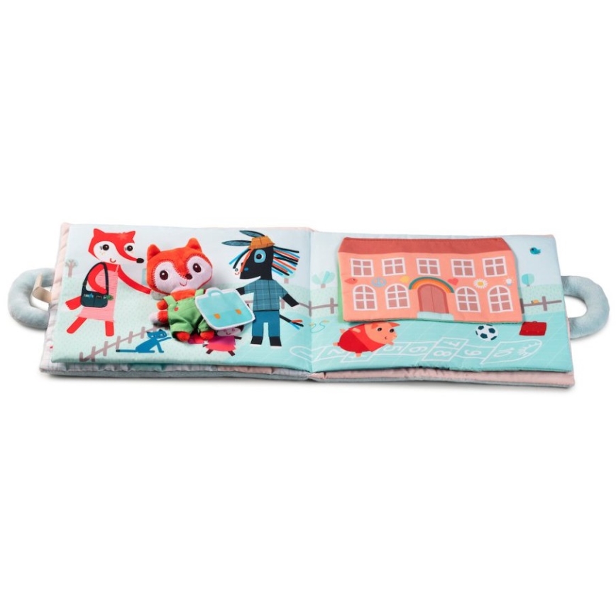 Lilliputiens - Livro de tecido Bom dia, raposa Alice