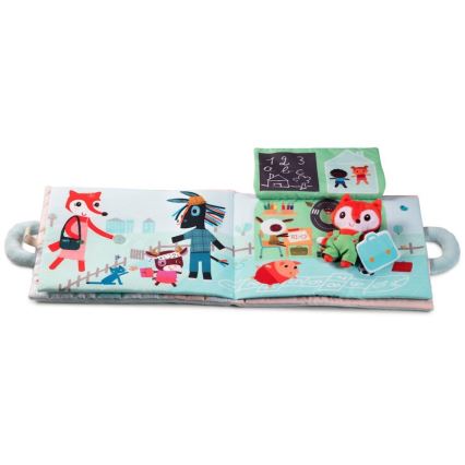 Lilliputiens - Livro de tecido Bom dia, raposa Alice