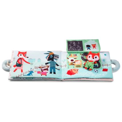 Lilliputiens - Livro de tecido Bom dia, raposa Alice