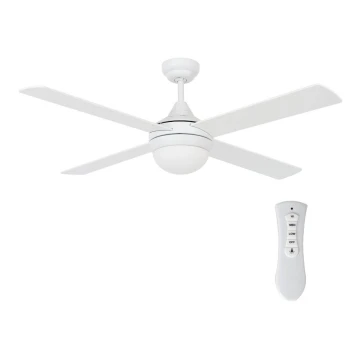 Lucci air 212961 - Ventoinha de teto AIRFUSION AIRLIE II 2xE27/15W/230V madeira/branco + comando