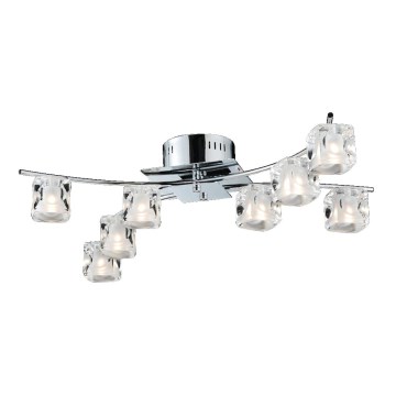 LUXERA 64034 - Candelabro integrado TALLON 8xG4/20W/230V