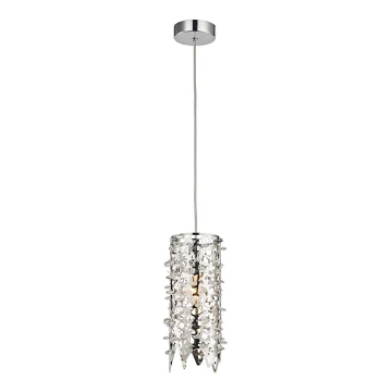 LUXERA 64365 - Candelabro de cristal num fio VITRA 1xE14/40W/230V