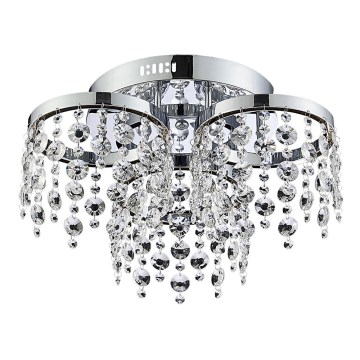 LUXERA 64394 - Candelabro integrado de cristal LED ERATTO 3xLED/11W/230V