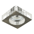 LUXERA 71009 - Luz embutida ELEGANT 1xGU10/50W/230V