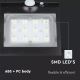 Luz de parede solar com sensor LED LED/1.5W/3,7V IP65