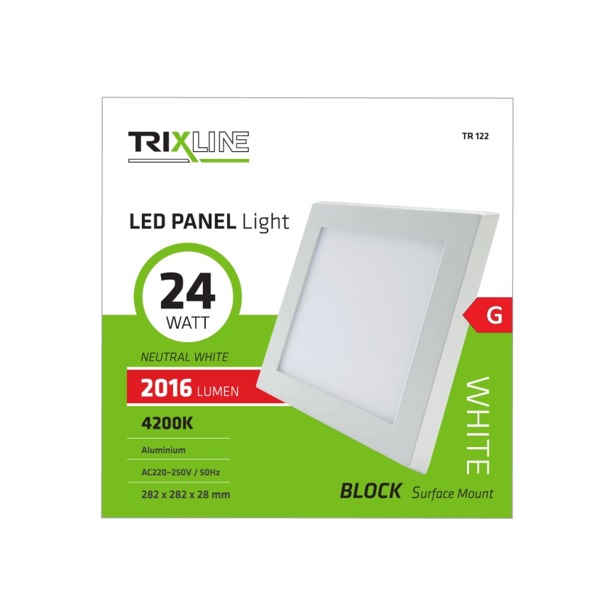 Luz de teto LED LED/24W/230V 4200K