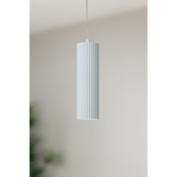 Markslöjd 108465 - Candeeiro suspenso COSTILLA 1xGU10/7W/230V branco