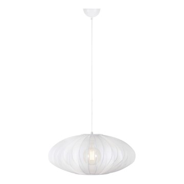 Markslöjd 108794 - Candeeiro suspenso FORENCE 1xE27/40W/230V diâmetro 60 cm branco