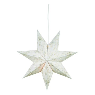 Markslöjd 700118 - Decoração de Natal ARATORP 1xE14/25W/230V 45 cm branco