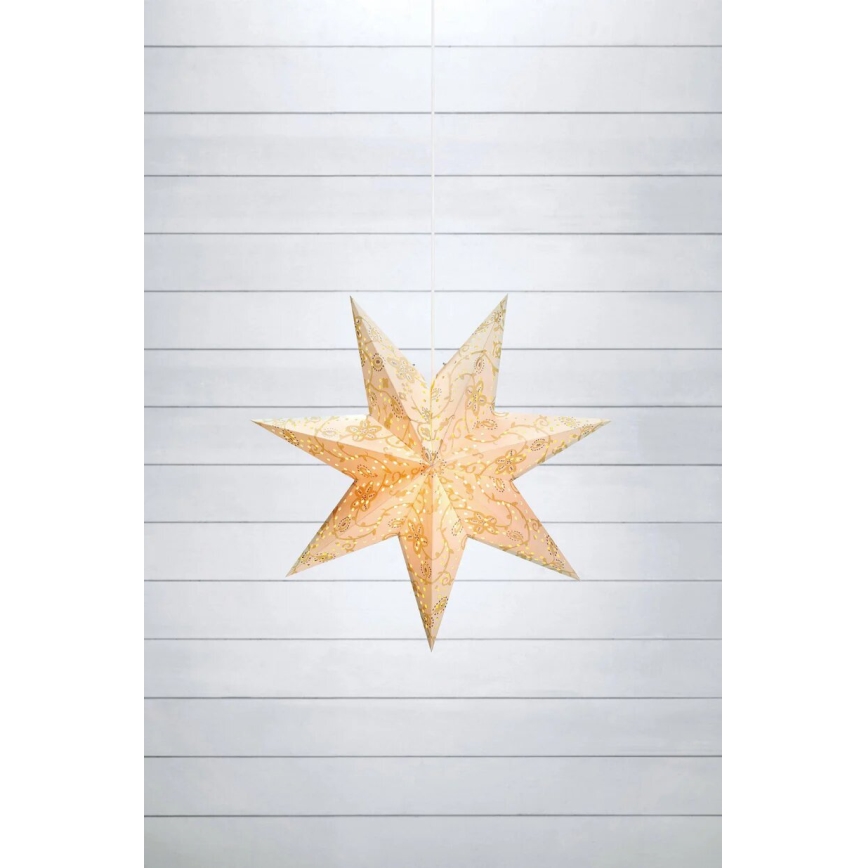 Markslöjd 700118 - Decoração de Natal ARATORP 1xE14/25W/230V 45 cm branco