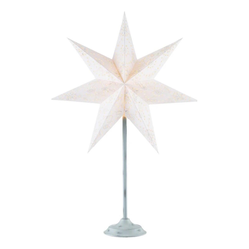 Markslöjd 700119 - Decoração de Natal ARATORP 1xE14/25W/230V branco