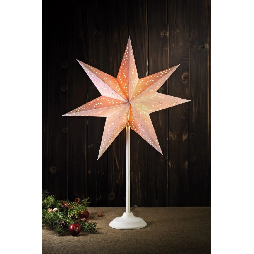 Markslöjd 700119 - Decoração de Natal ARATORP 1xE14/25W/230V branco