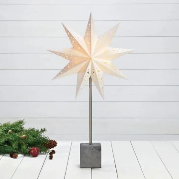 Markslöjd 702469 - Decoração de Natal HARD 1xE14/25W/230V branco