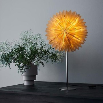 Markslöjd 705917 - Decoração de Natal SOLINA 1xE14/25W/230V 63 cm laranja