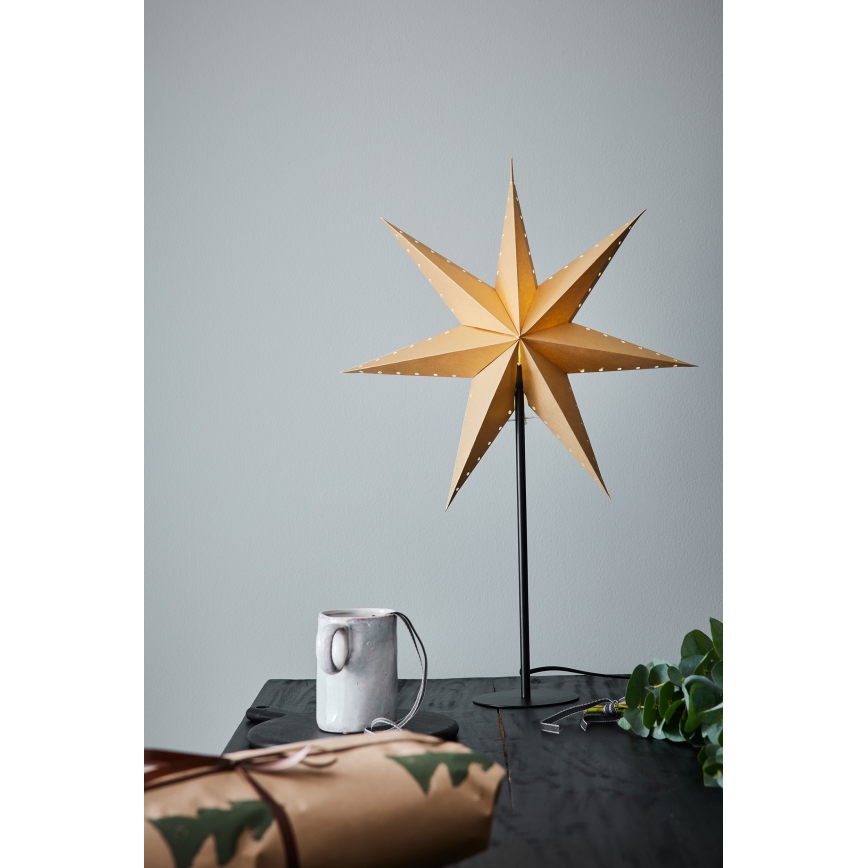 Markslöjd 705934 - Decoração de Natal LIVELY 1xE14/6W/230V dourado/preto